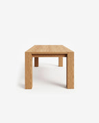 Mesa de comedor Serai — 200 × 100 × 75 cm — vista 3 — MUYUGA