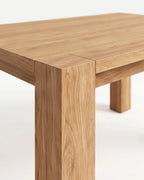 Mesa de comedor Serai — 200 × 100 × 75 cm — vista 4 — MUYUGA