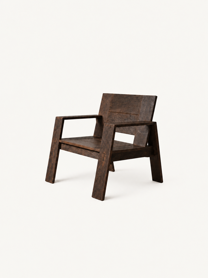 Silla Arca · Madera maciza · Diseño arquitectónico