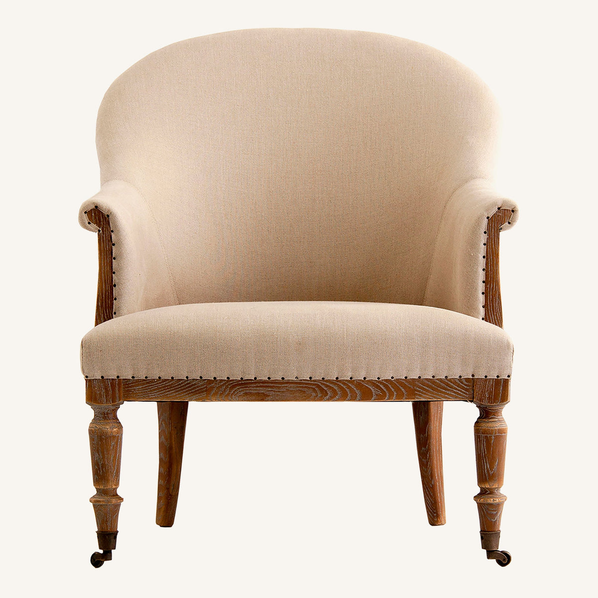 Sillón Ault — Madera de fresno arena envejecido