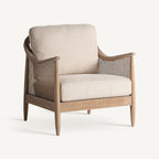 Sillón Bolzano — poliéster beige
