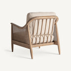 Sillón Bolzano — poliéster beige