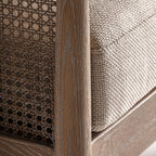 Sillón Bolzano — poliéster beige