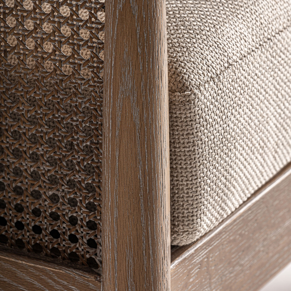 Sillón Bolzano — poliéster beige