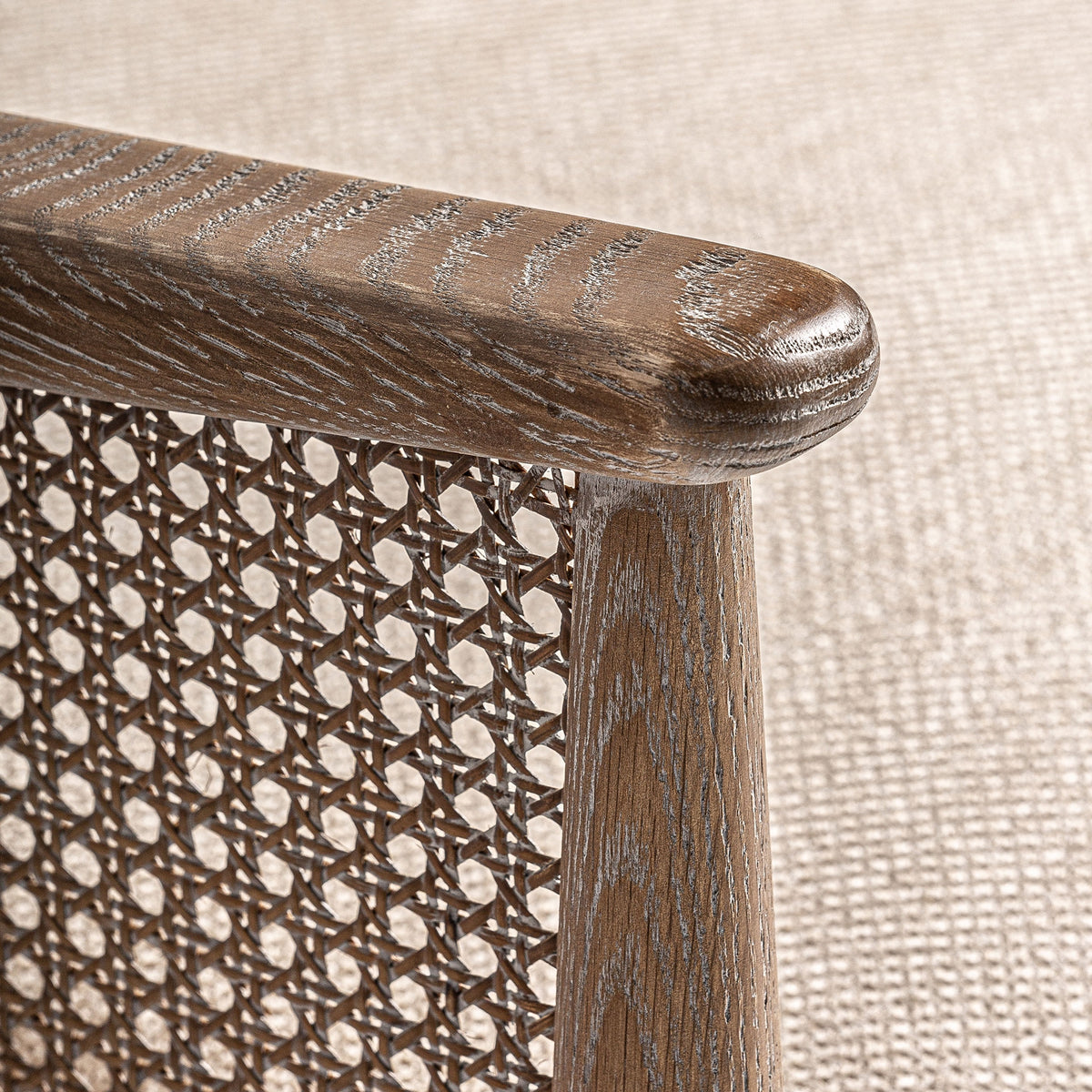 Sillón Bolzano — poliéster beige