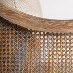 Sillón Bolzano — poliéster beige
