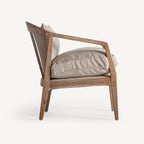 Sillón Gistel — lino beige