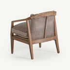 Sillón Gistel — lino beige