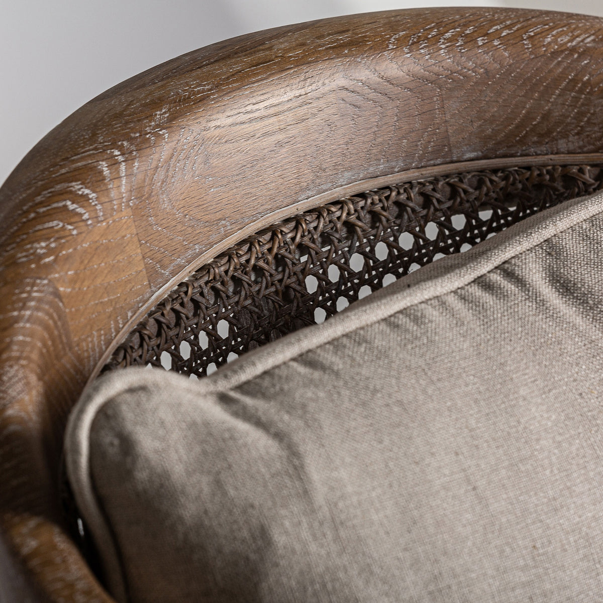 Sillón Gistel — lino beige