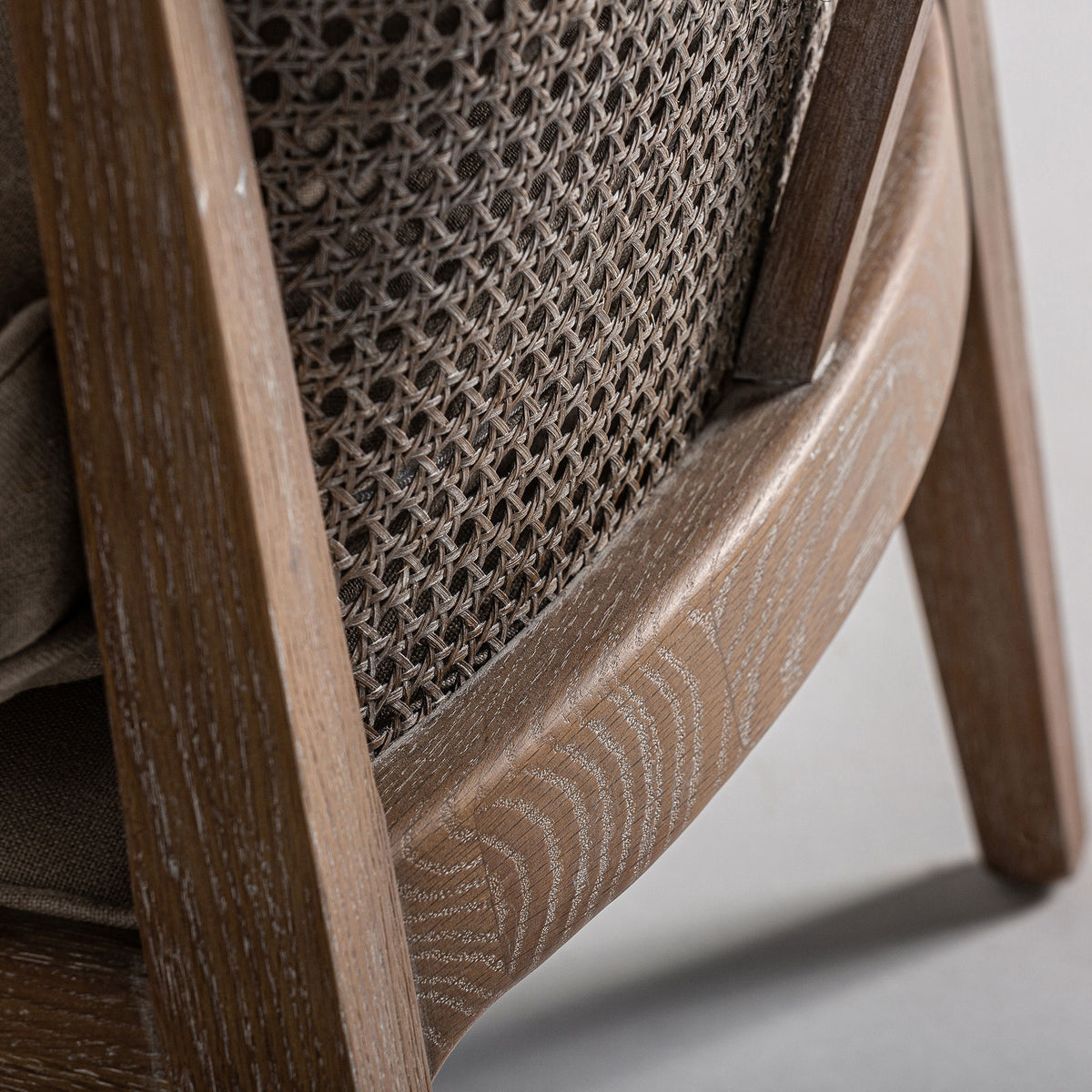 Sillón Gistel — lino beige
