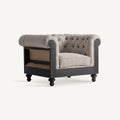 Sillón Gore — poliéster beige