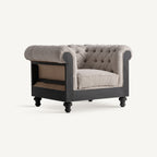 Sillón Gore — poliéster beige