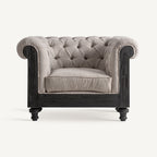 Sillón Gore — poliéster beige