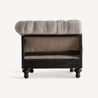 Sillón Gore — poliéster beige