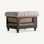 Sillón Gore — poliéster beige