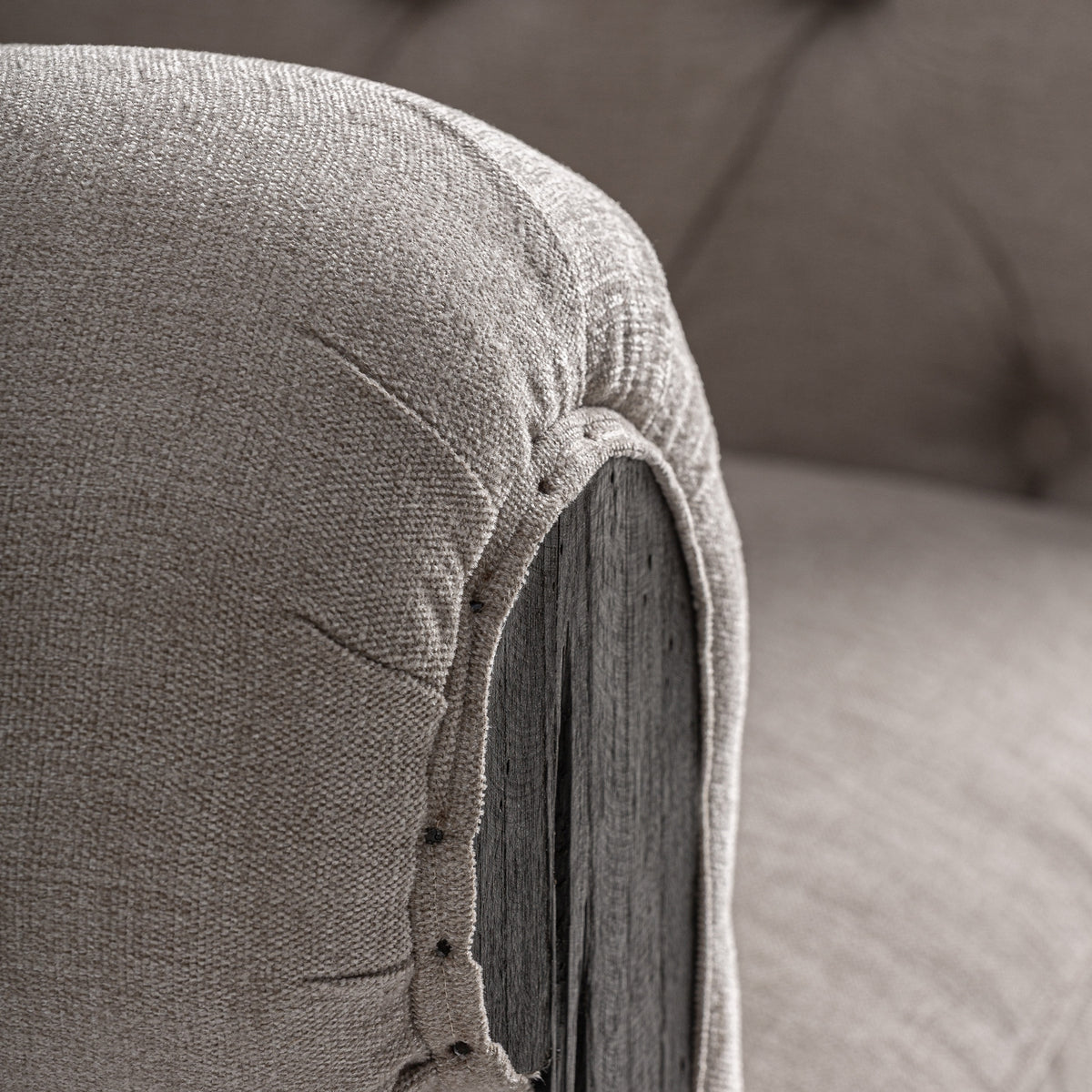 Sillón Gore — poliéster beige