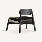Sillón Kasher — piel blanco