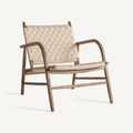 Sillón Larreule — Madera roble marrón
