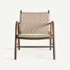 Sillón Larreule — Madera roble marrón