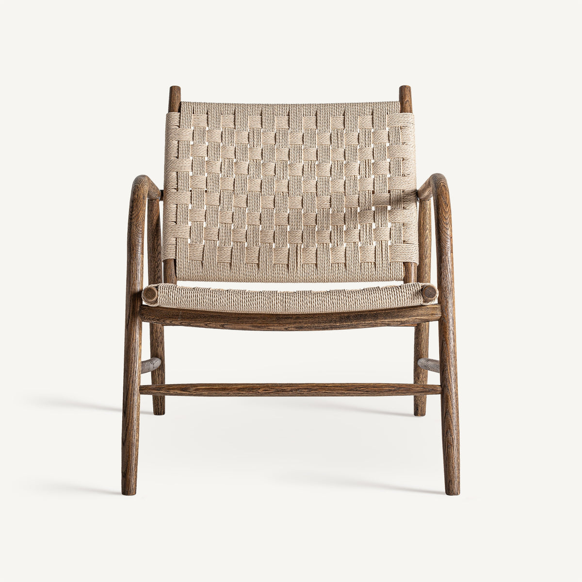 Sillón Larreule — Madera roble marrón