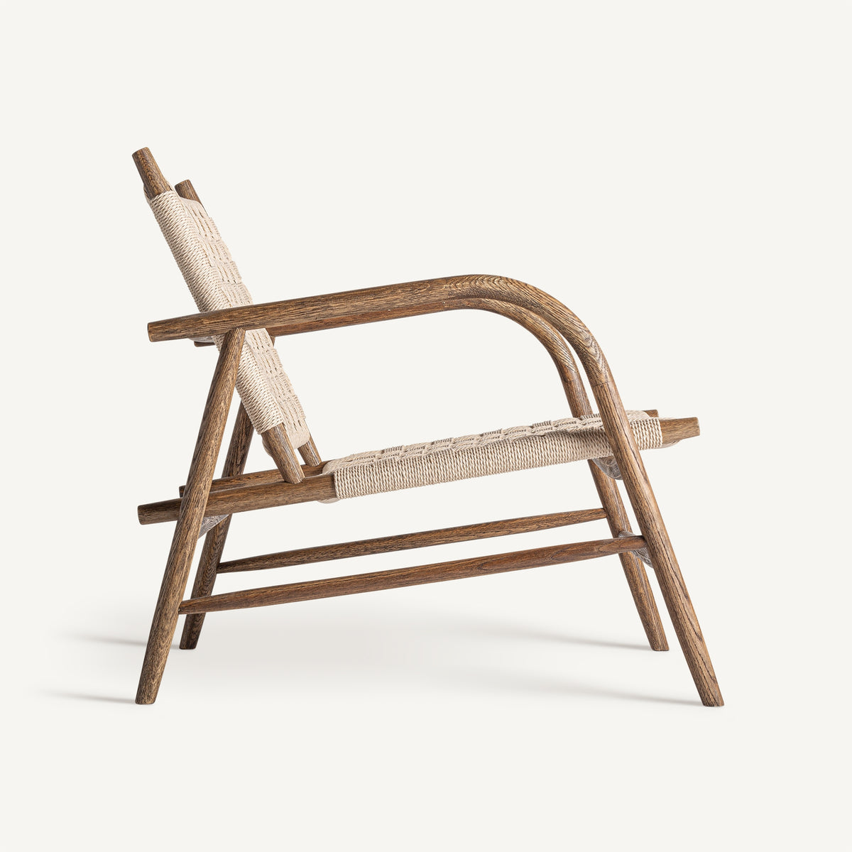 Sillón Larreule — Madera roble marrón