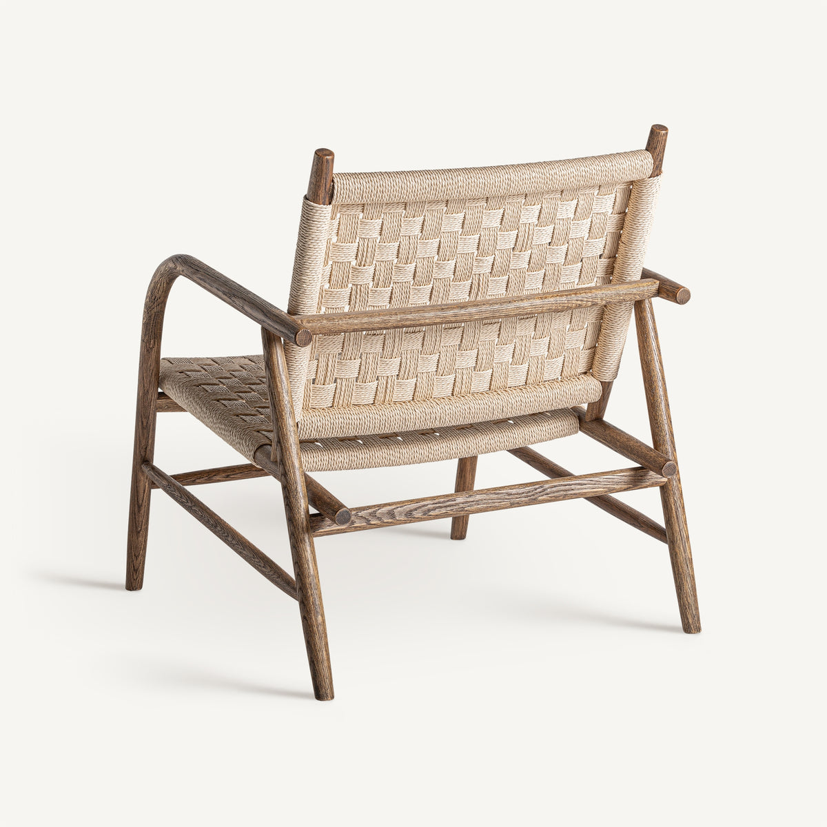 Sillón Larreule — Madera roble marrón