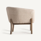 Sillón Liermo — algodón beige