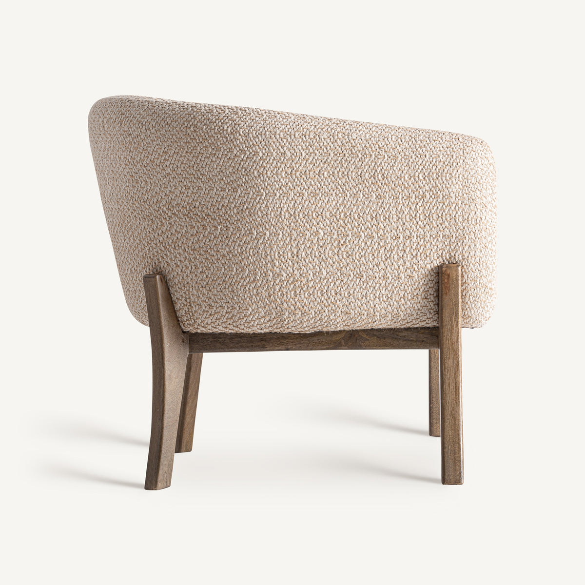 Sillón Liermo — algodón beige