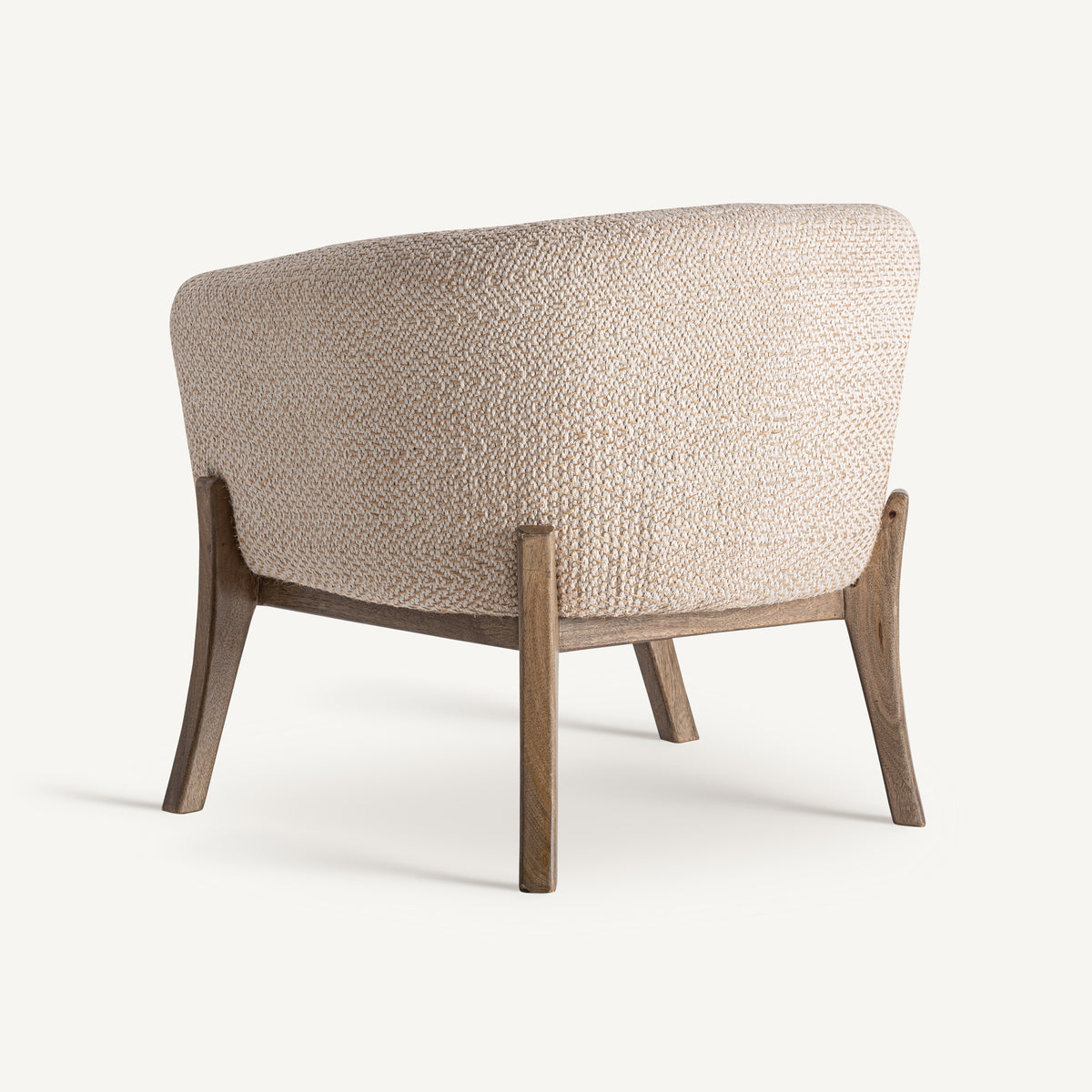 Sillón Liermo — algodón beige