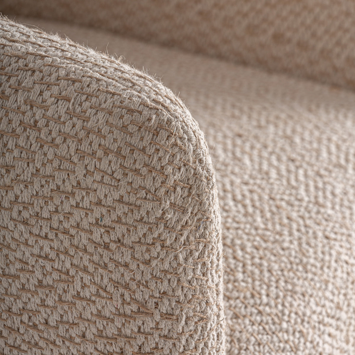 Sillón Liermo — algodón beige
