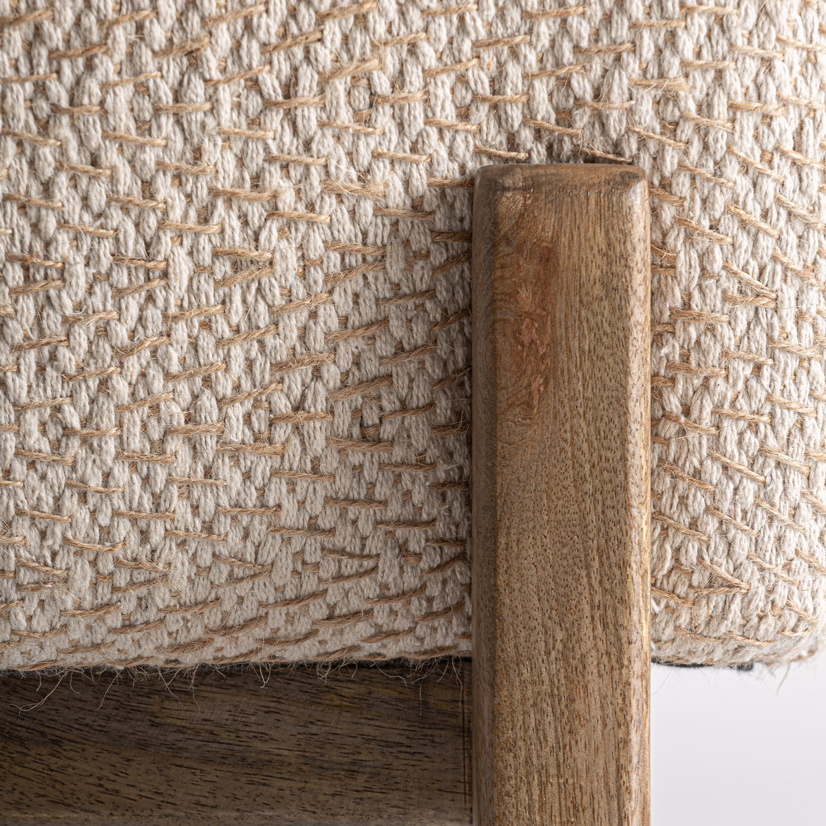 Sillón Liermo — algodón beige