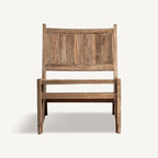 Sillón — Madera de teca marrón