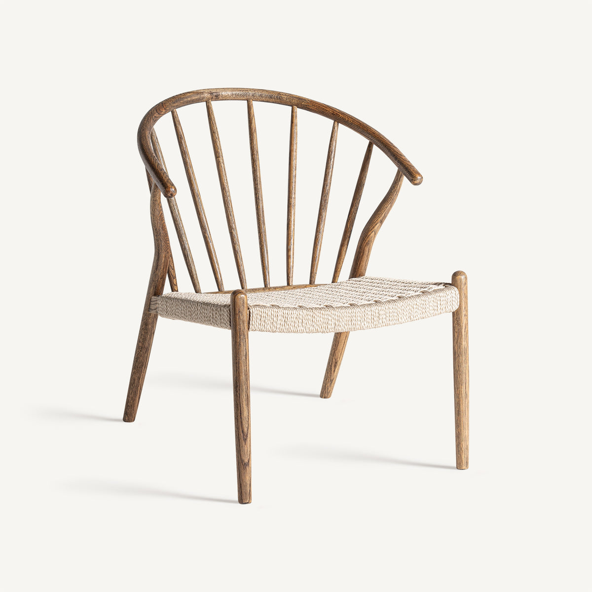 Sillón Morbihan — Madera roble marrón