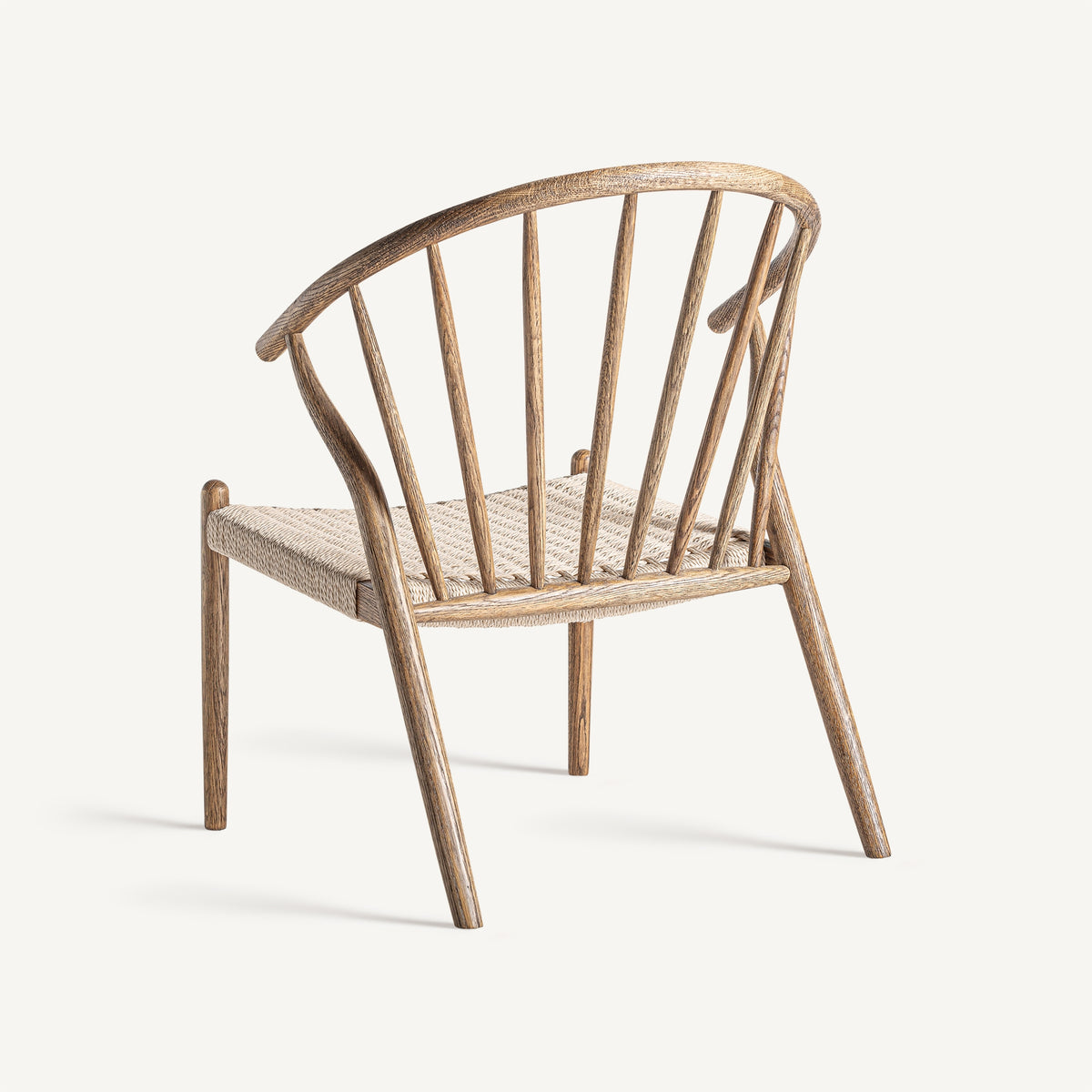 Sillón Morbihan — Madera roble marrón