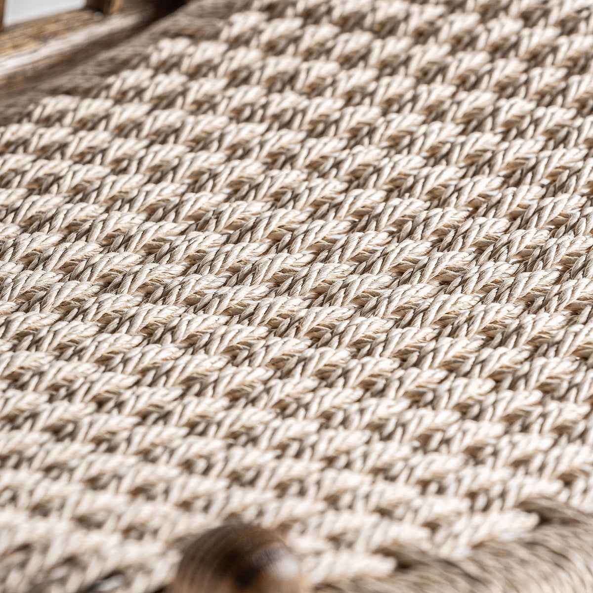 Sillón Morbihan — Madera roble marrón