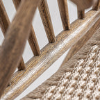 Sillón Morbihan — Madera roble marrón