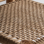 Sillón Mouzaki — Madera de teca marrón claro