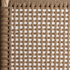 Sillón Mouzaki — Madera de teca marrón claro