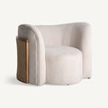 Sillón Nyul — poliéster marrón