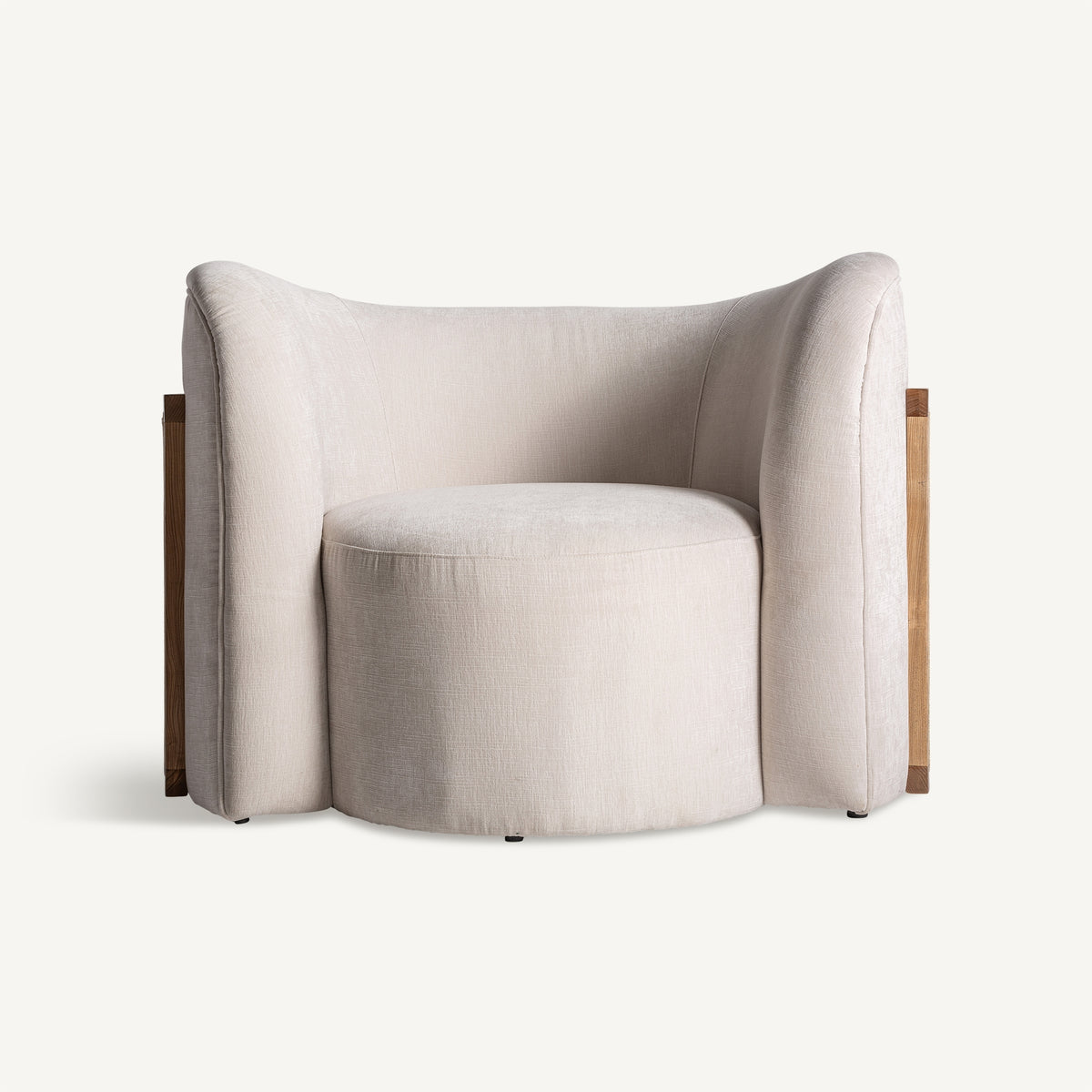Sillón Nyul — poliéster marrón