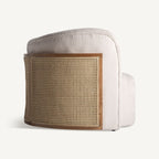 Sillón Nyul — poliéster marrón
