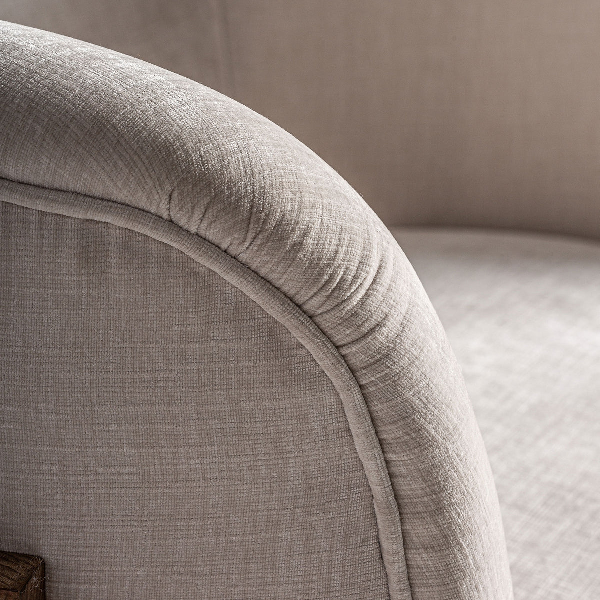 Sillón Nyul — poliéster marrón