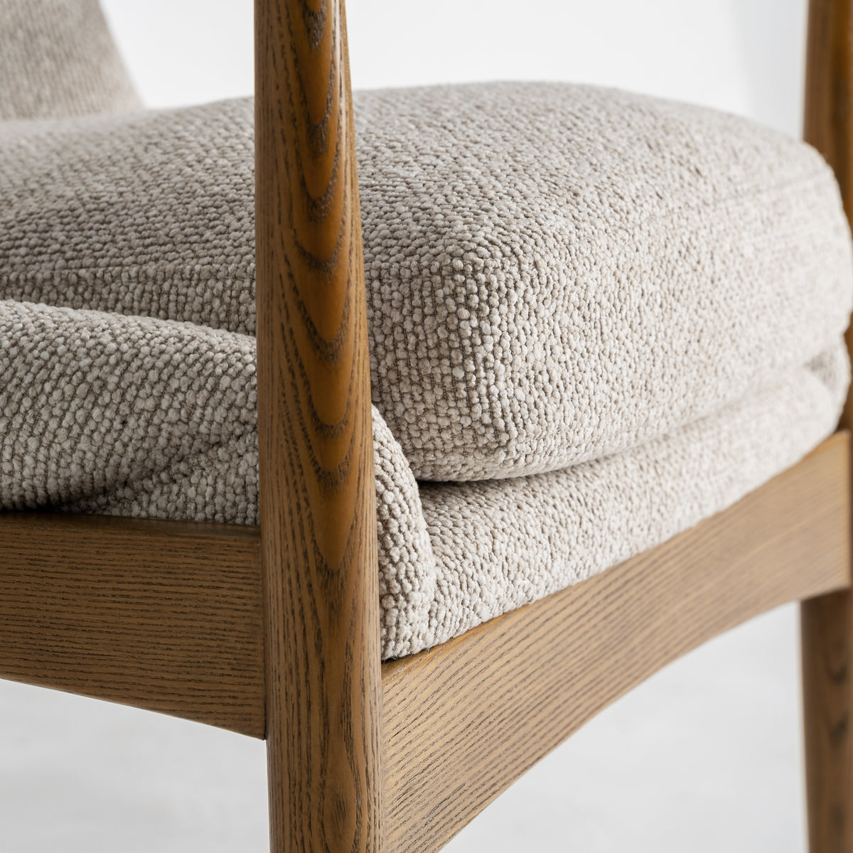 Sillón — Poliéster beige