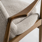 Sillón — Poliéster beige