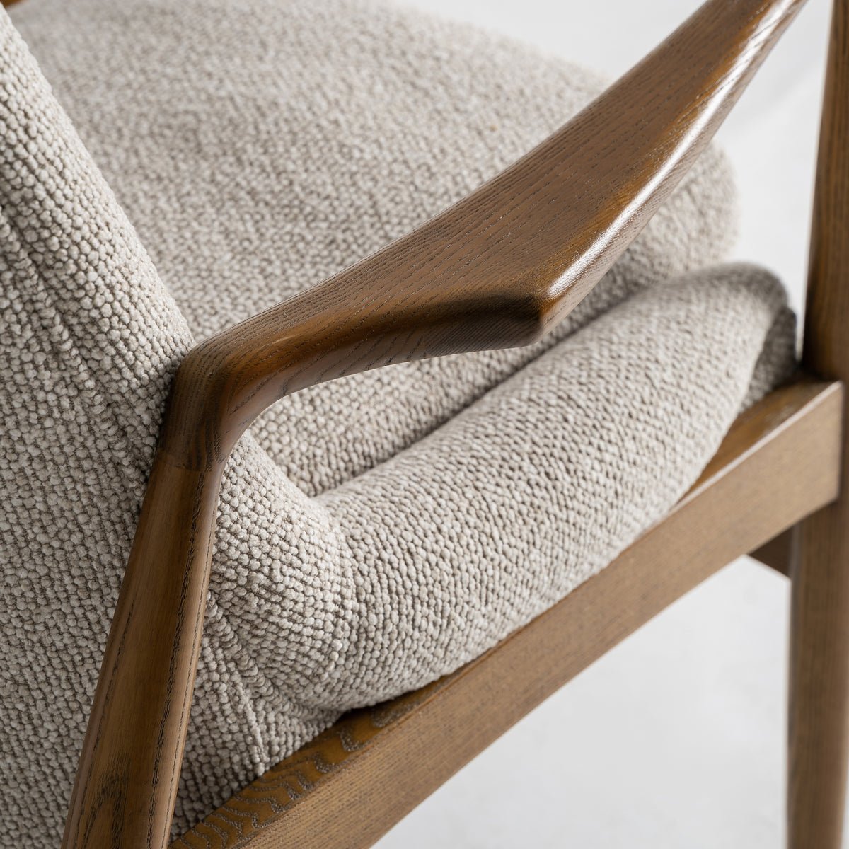 Sillón — Poliéster beige