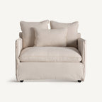 Sillón Pugnac — Lino beige