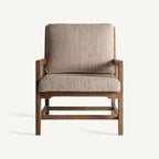 Sillón Romarand — Madera de mango marrón