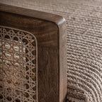 Sillón Romarand — Madera de mango marrón