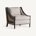 Sillón Seyches — Lino negro