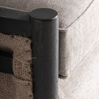Sillón Seyches — Lino negro